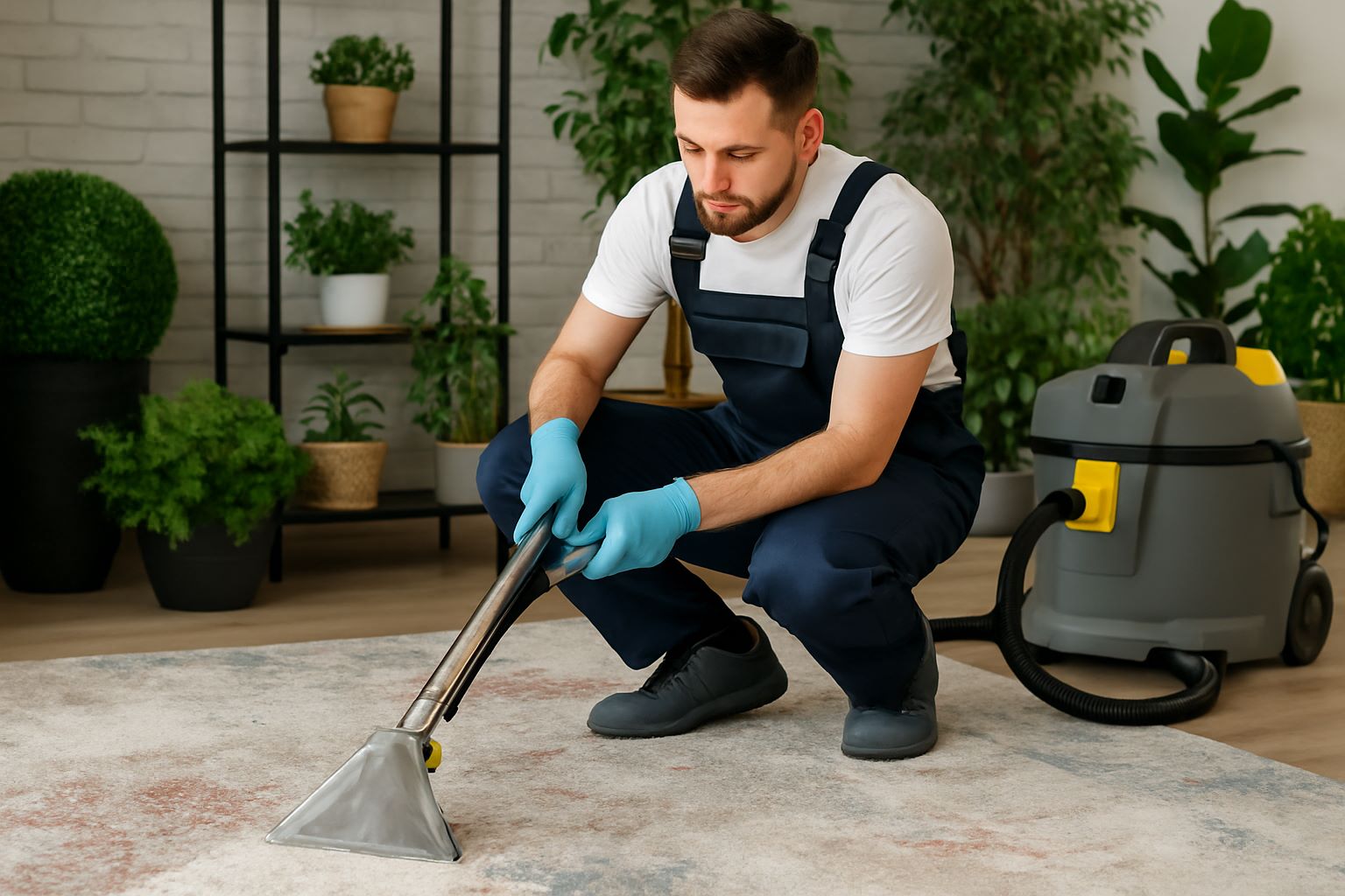 Cara jual jasa cuci karpet