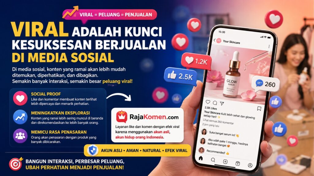 Viral Adalah Kunci Kesuksesan Berjualan di Media Sosial: Mengapa Engagement Sangat Penting?