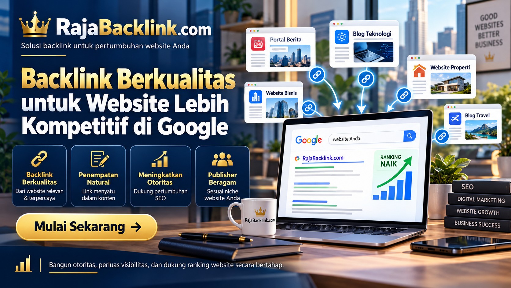 Backlink Berkualitas untuk Membantu Website Lebih Kompetitif di Google